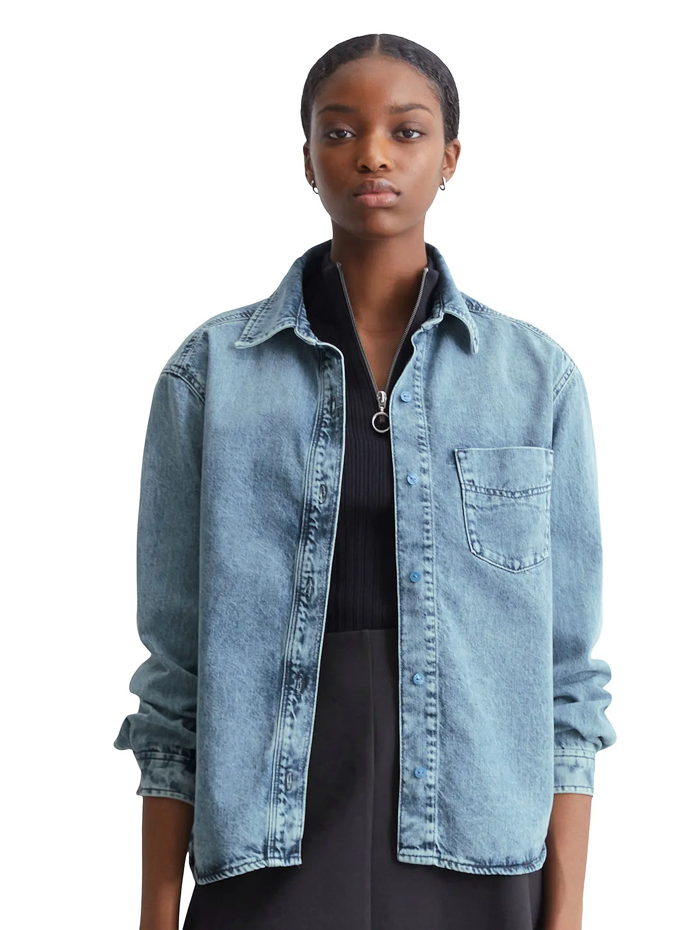 MARC O'POLO DENIM | Jeansbluse | 